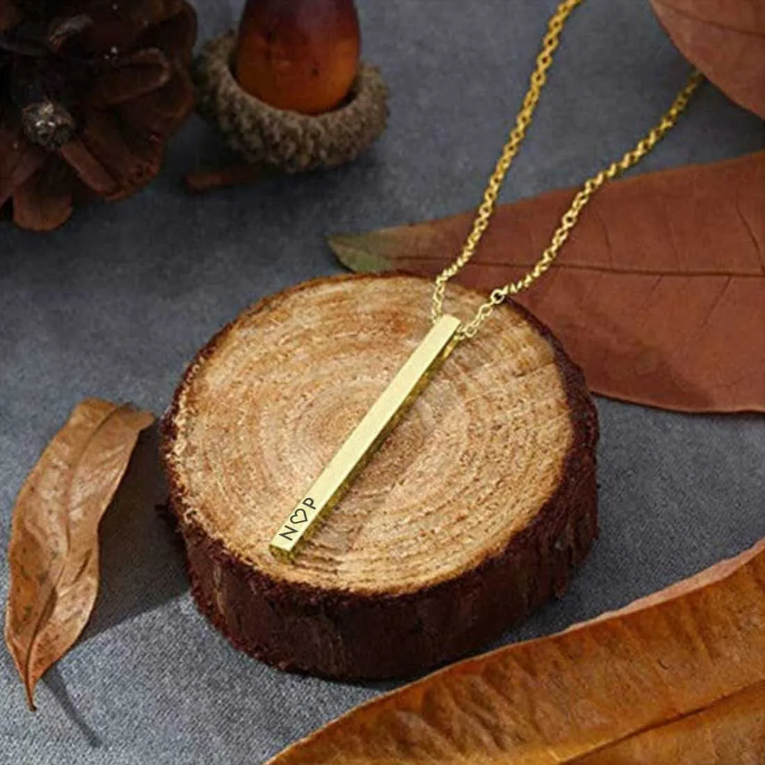 Personalized Jewelery Pendant Engraved Necklace for Her - Infinity