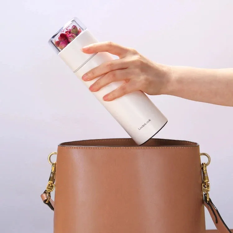 Portable Tea Separation Thermos Cup - Stylish Stainless Steel Water Cup