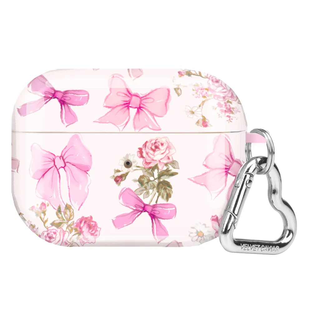 Posie Pink Bow AirPod Case