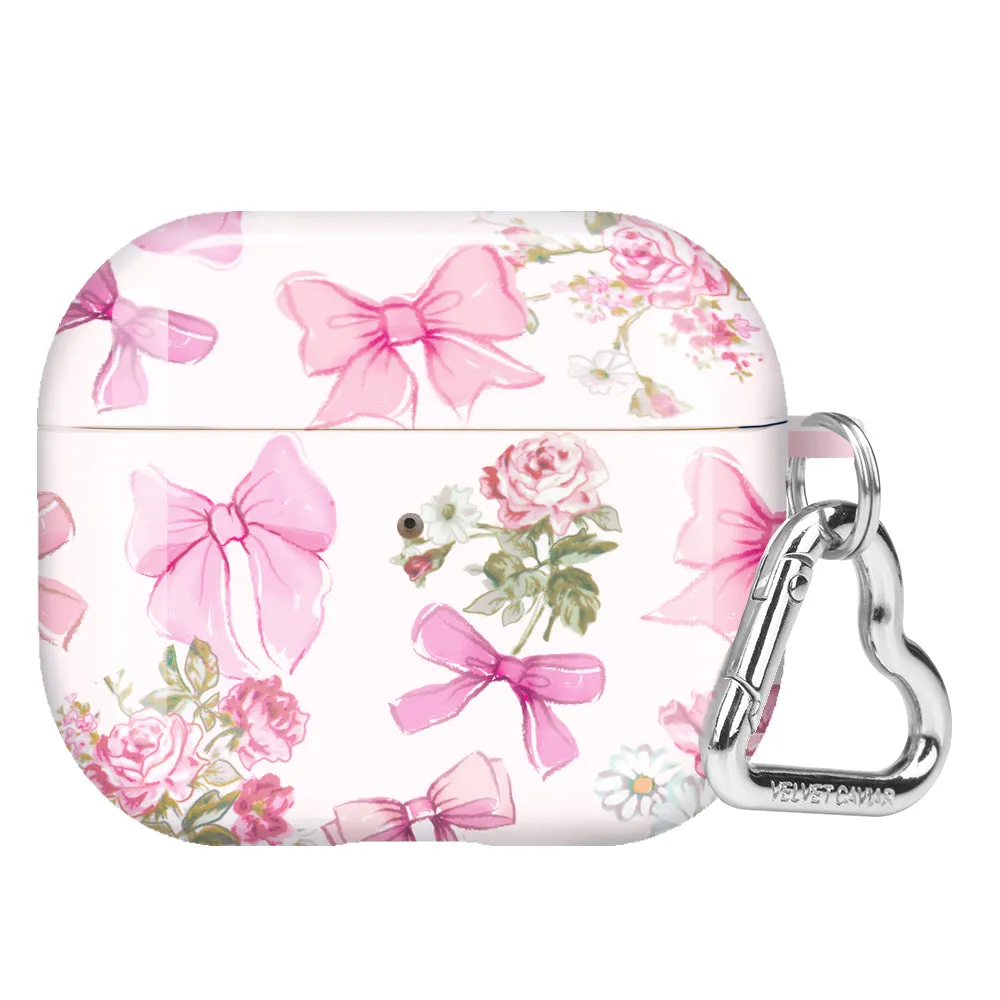 Posie Pink Bow AirPod Case
