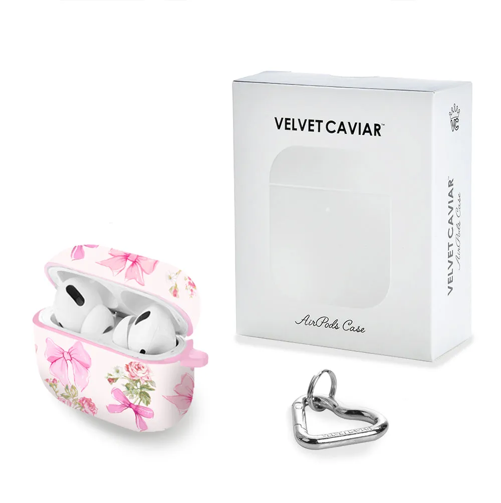 Posie Pink Bow AirPod Case