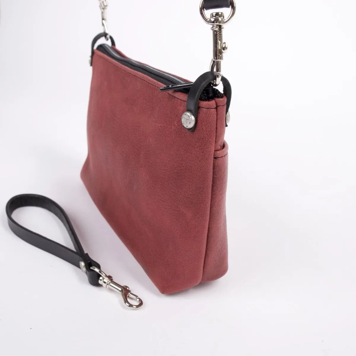 PROTOTYPE Paula Convertible Crossbody Wristlet Handbag | Wine Adventure
