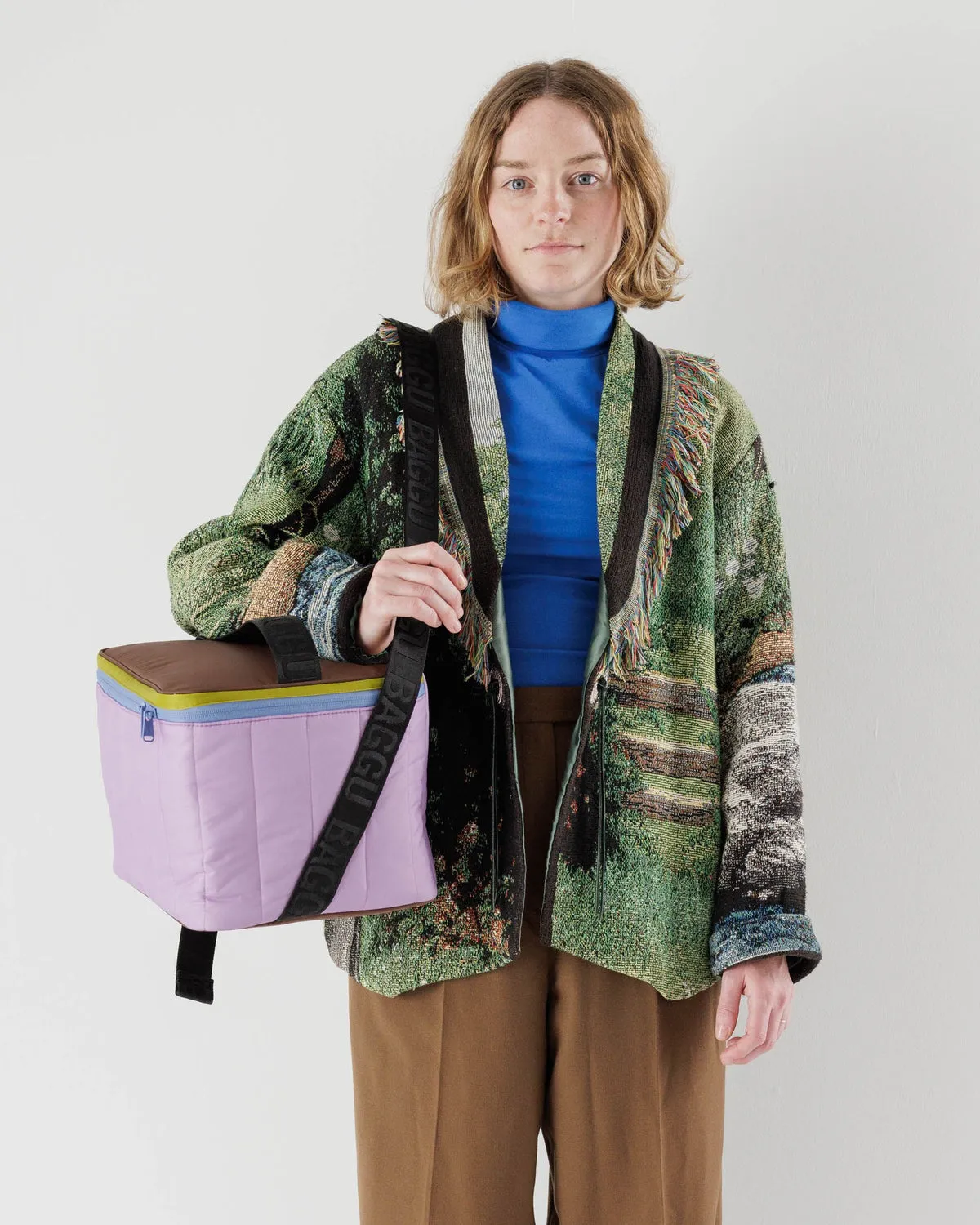 Puffy Cooler Bag - Taro Mix