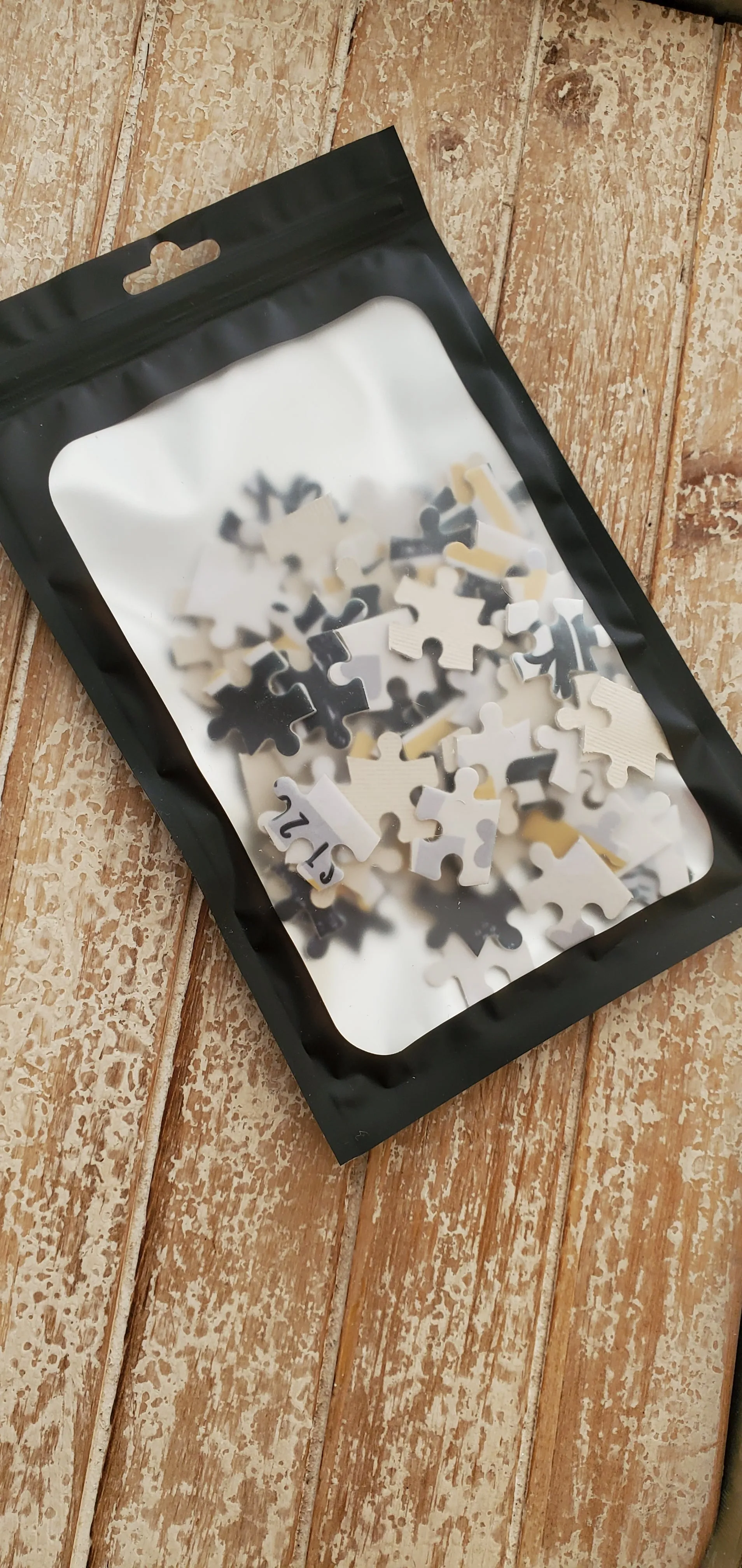 Rainbow Baby Ultrasound Pregnancy Announcement Puzzle - Bright Rainbow