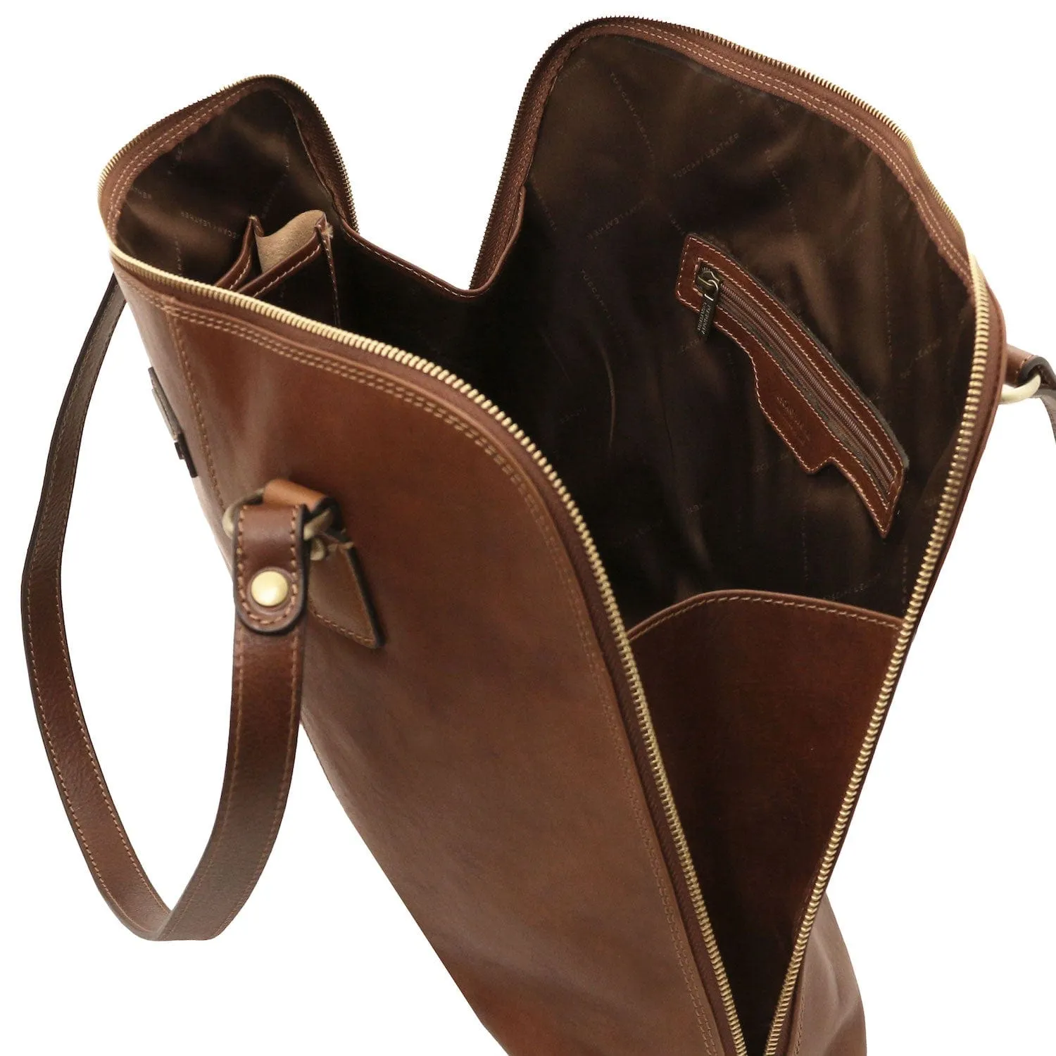 Ravenna - Exclusive Women's Leather Business Bag in Matte Leather | TL142426