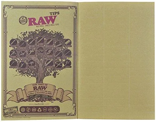RAW RawlBook - Book of 420 Rolling Filter Tips 