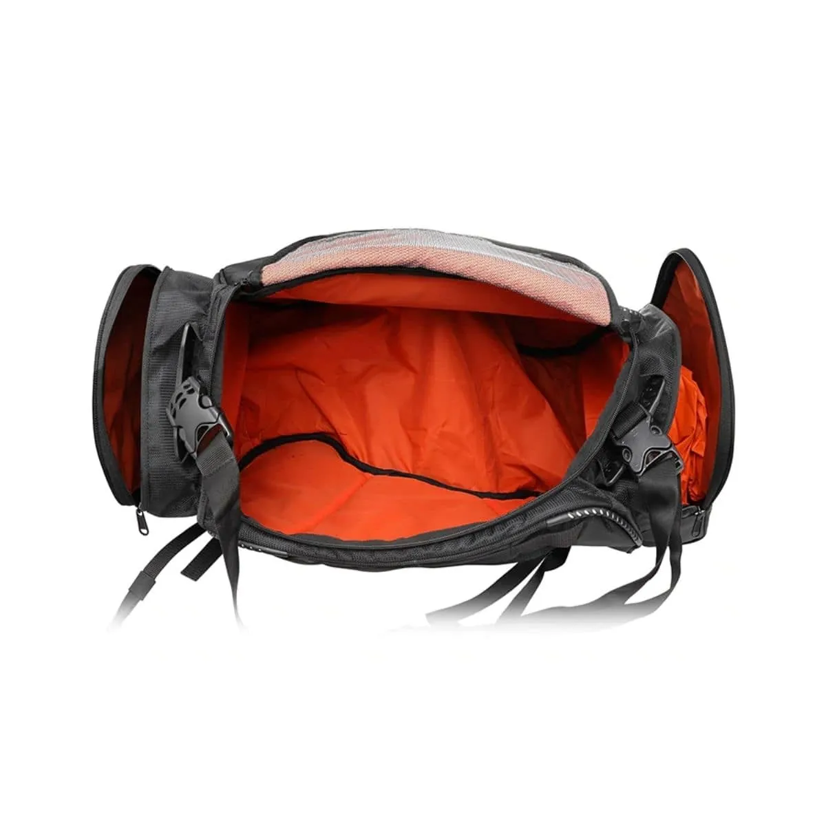 Rhino Mini 50L Tail Bag with Rain Cover and Dry Bag - Black