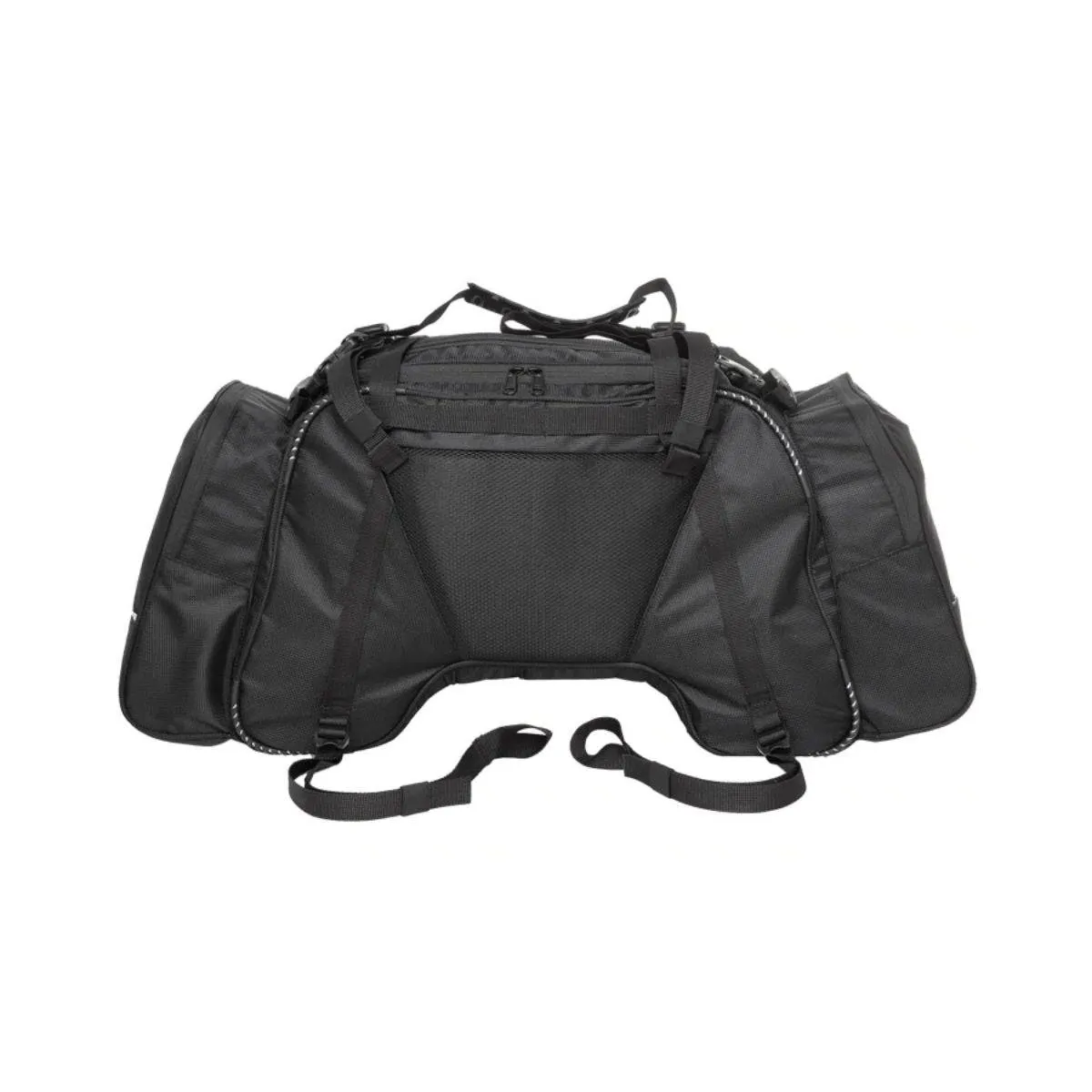 Rhino Mini 50L Tail Bag with Rain Cover and Dry Bag - Black