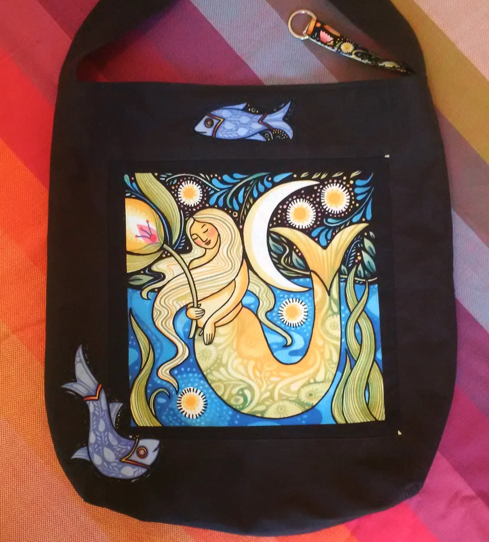 Sewfunky Hemp Mermadia Bag