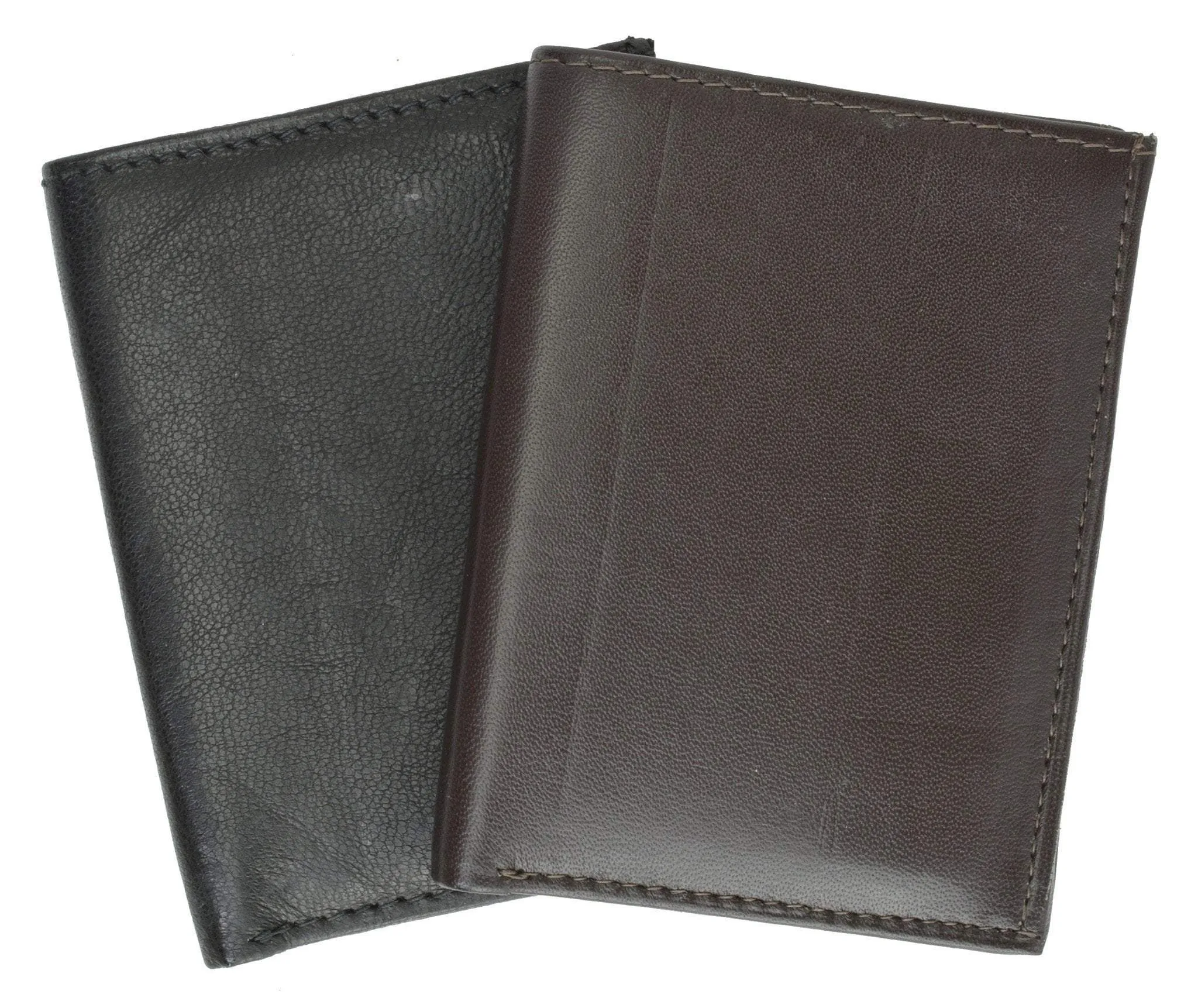Slim Lambskin Leather Credit Card ID Mini Bifold Wallet 81