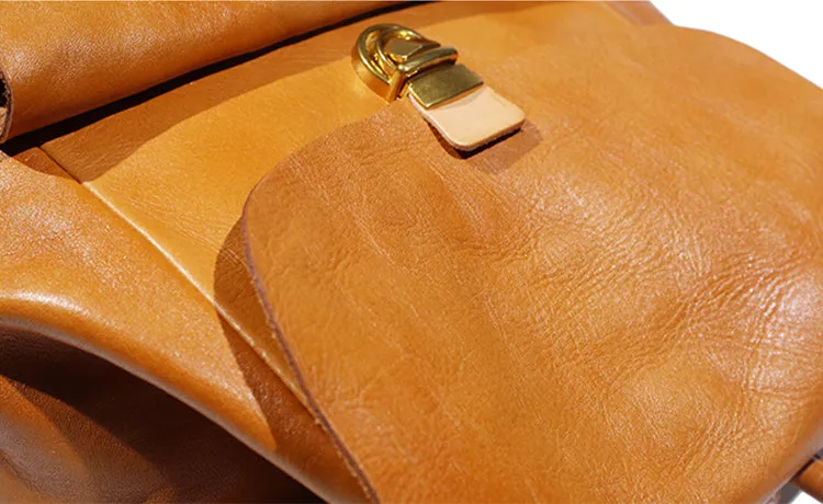 Small Ladies Leather Rucksack Leather Backpack Purse Bag For Women