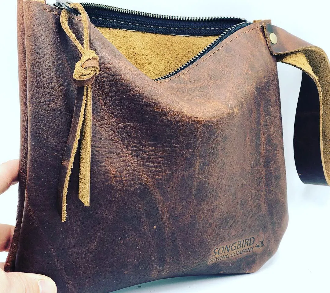 Small Leather Bag "The Birdie"