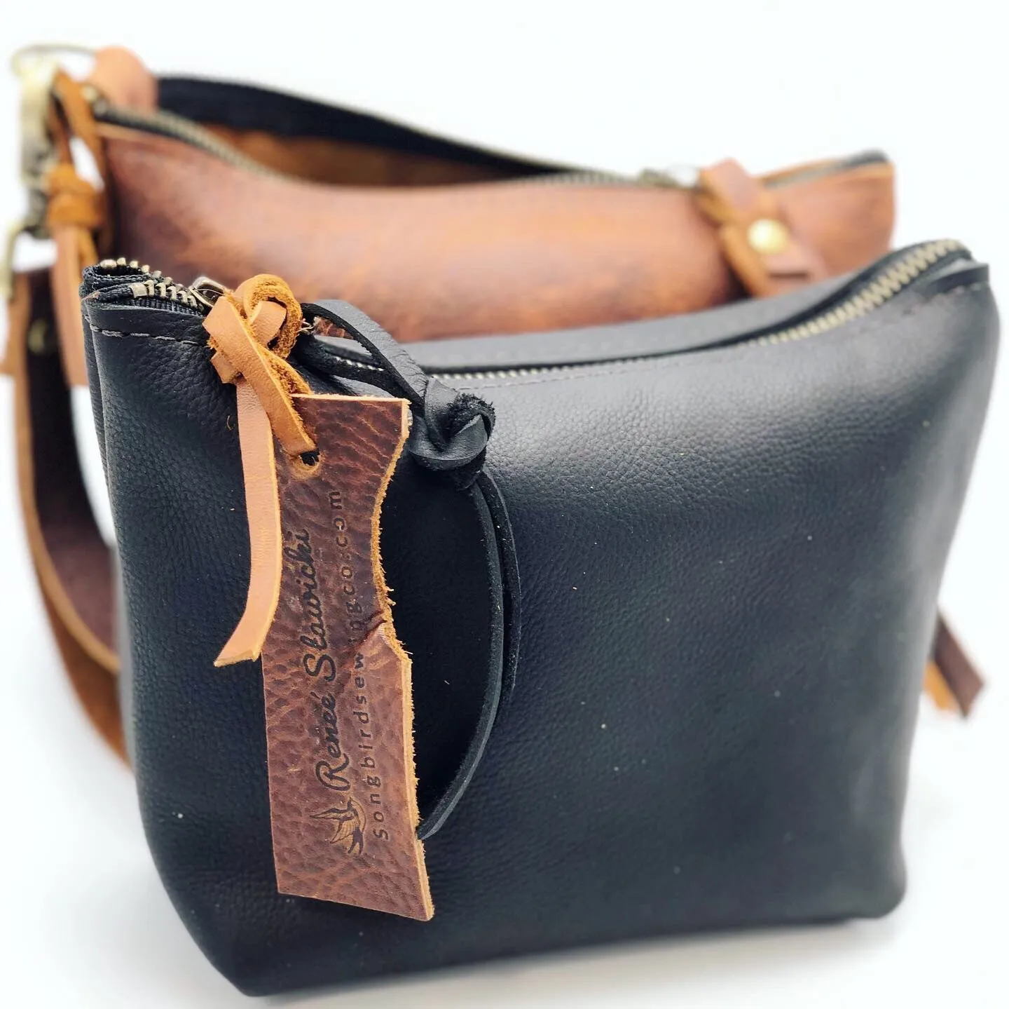 Small Leather Bag "The Birdie"