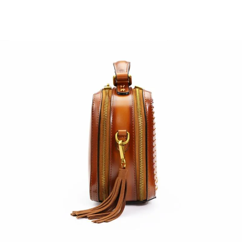 Small Leather Crossbody Purse Shoulder Handbags For Women