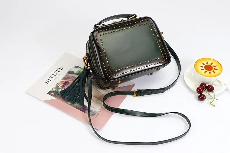 Small Leather Crossbody Purse Shoulder Handbags For Women
