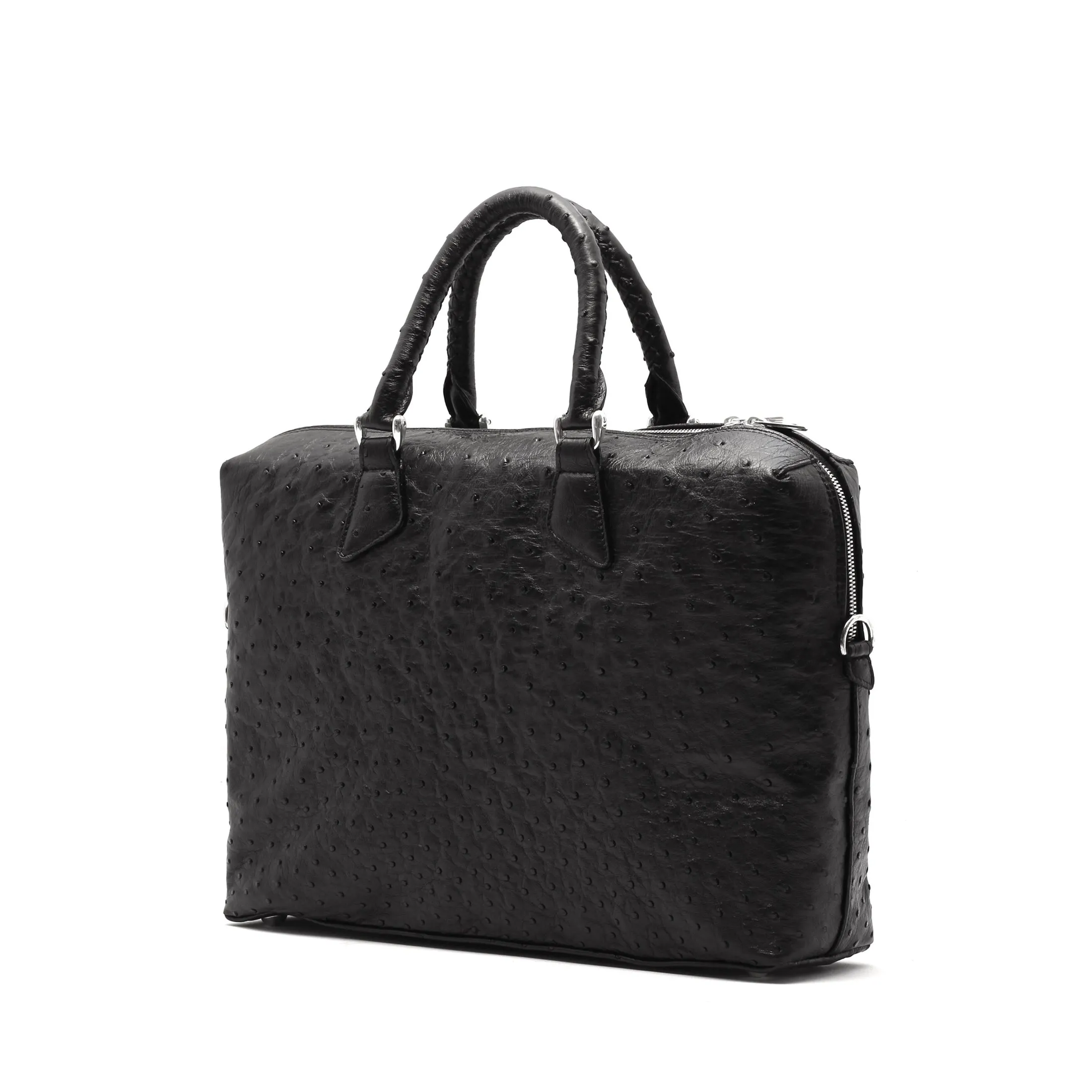 SOLAR BRIEFCASE OSTRICH