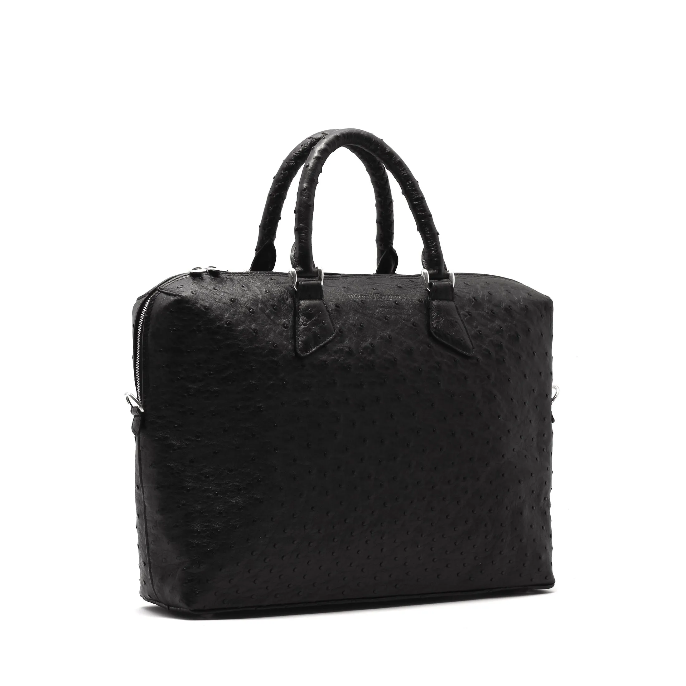 SOLAR BRIEFCASE OSTRICH