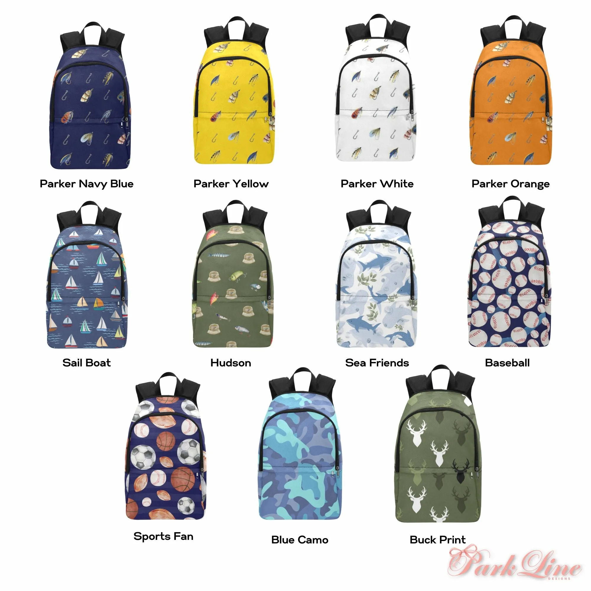 Sports Fan Fabric Backpack - Durable, Lightweight & Stylish for Him