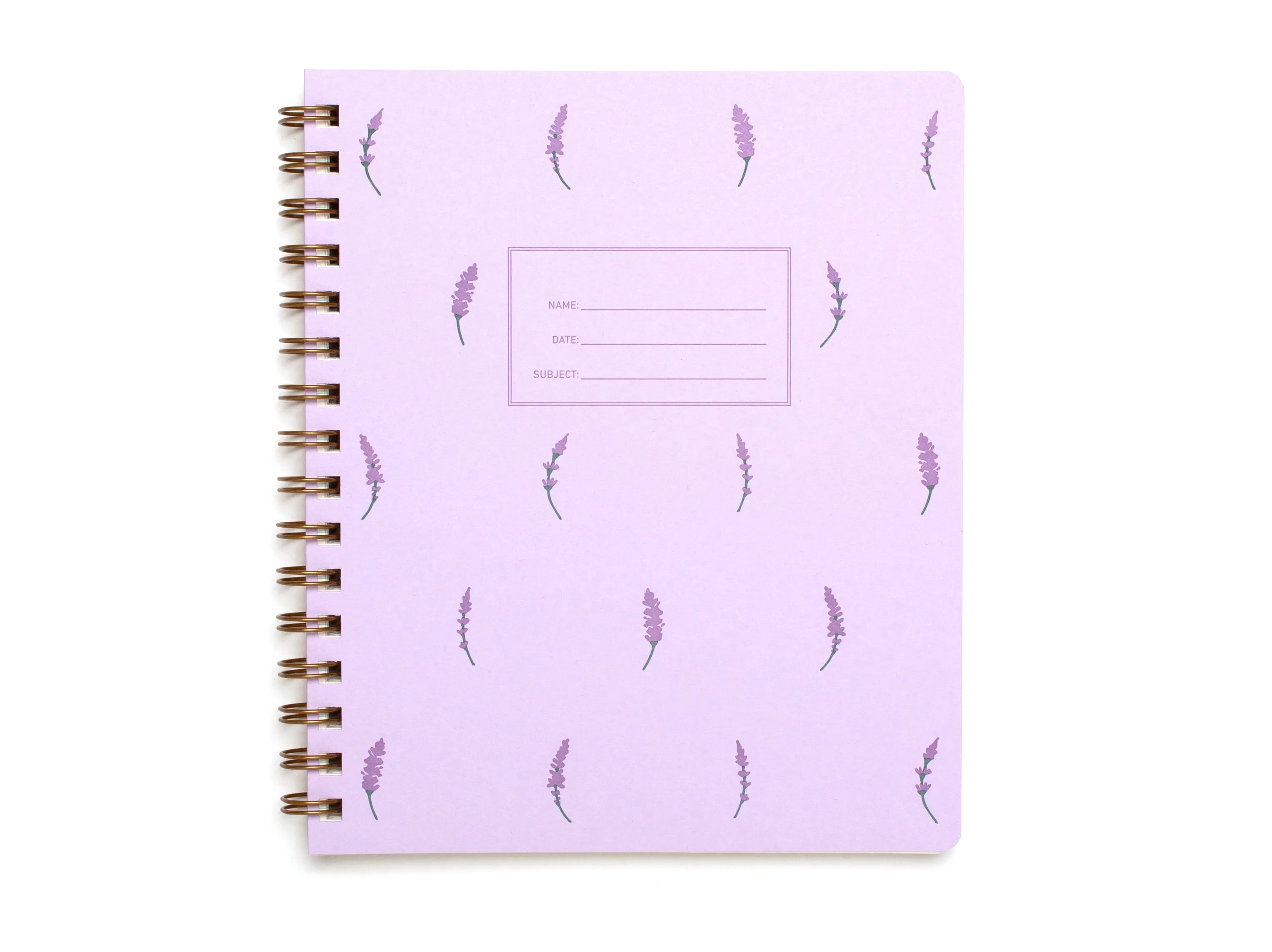 Standard Notebook - Lavender Sprig
