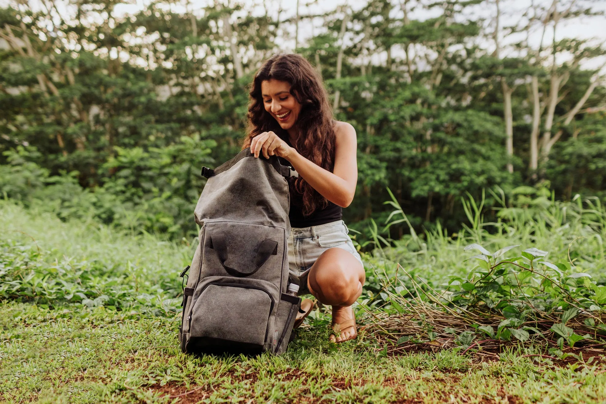 Stanford Cardinal - On The Go Roll-Top Backpack Cooler