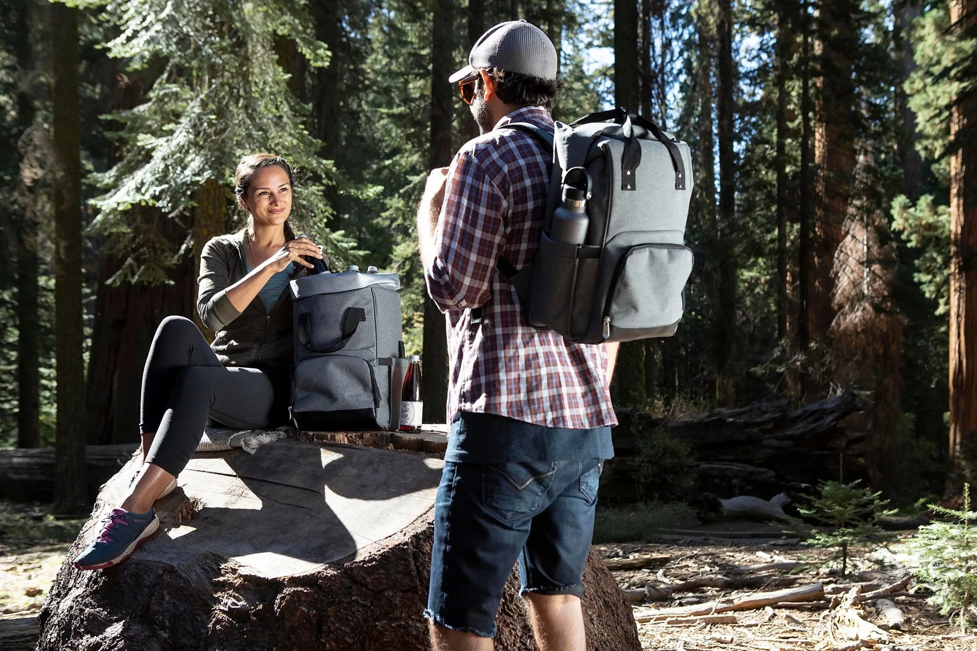 Stanford Cardinal - On The Go Roll-Top Backpack Cooler