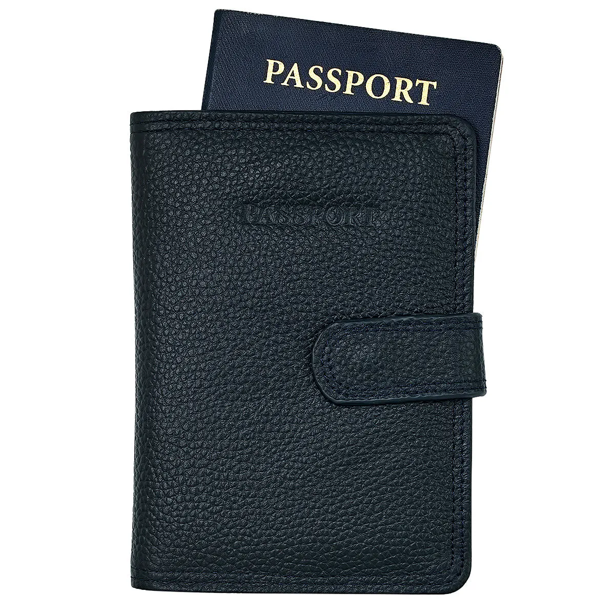 SteelTime Steeltime Classic RFID Protective Passport   Vaccine Card Holder