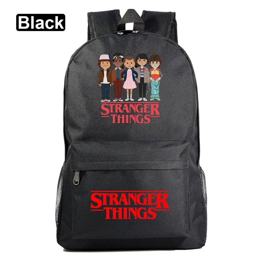 Stranger Things Backpack Youth Student Schoolbag Men's and Women's Casual Backpack