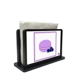 Tissue Holder Paper Napkin Stand - Blue Grapes