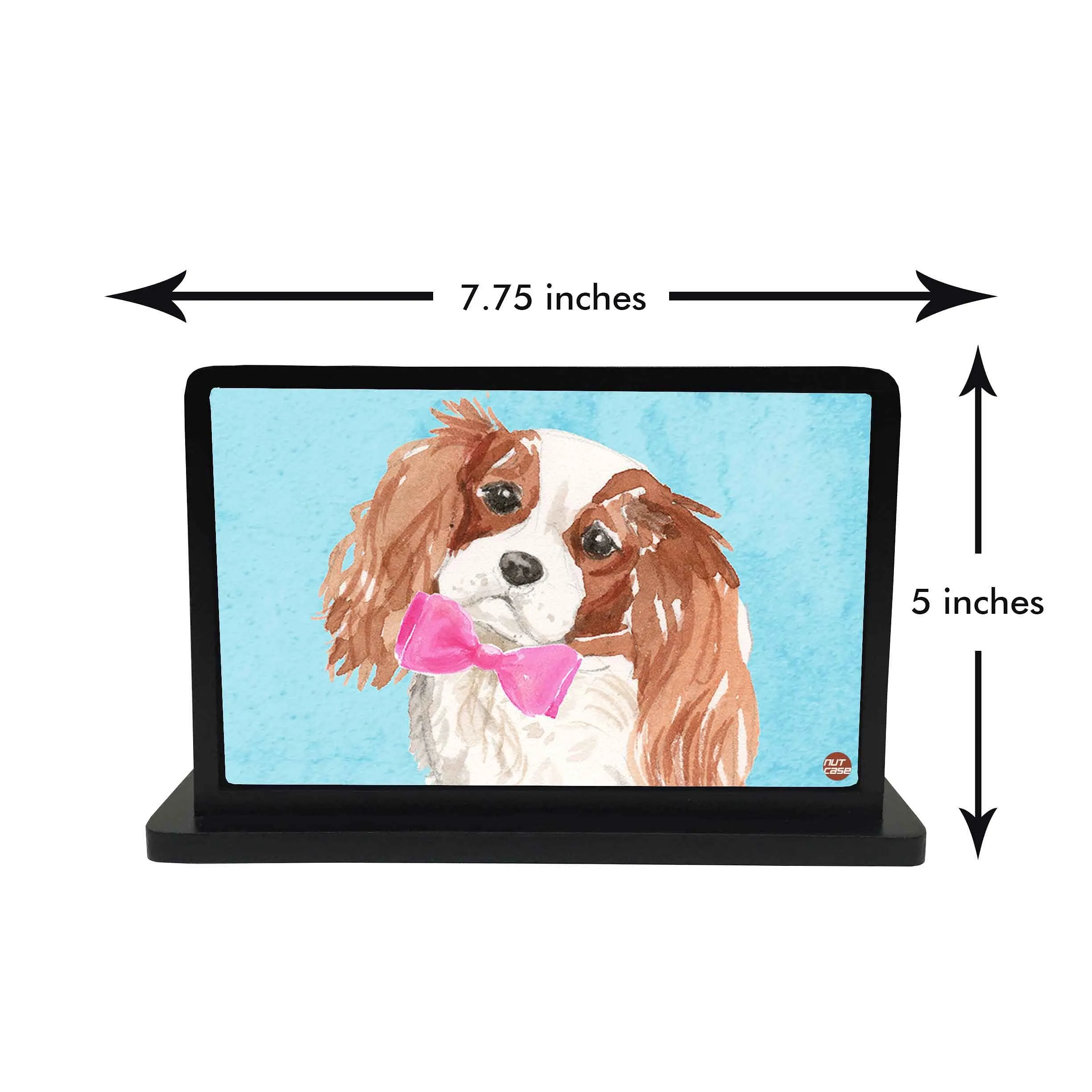 Tissue Holder Paper Napkin Stand - Blue Spaniel