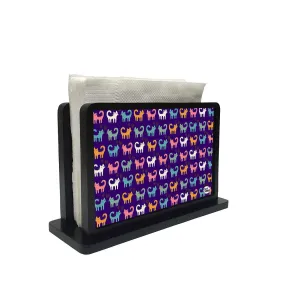 Tissue Holder Paper Napkin Stand - Cats Everywhere