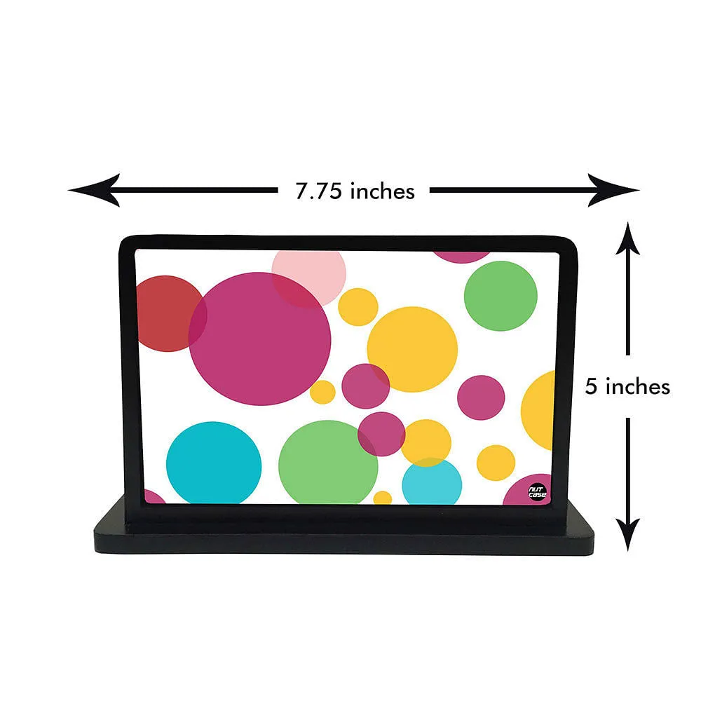 Tissue Holder Paper Napkin Stand - Colorful Circles