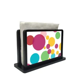 Tissue Holder Paper Napkin Stand - Colorful Circles