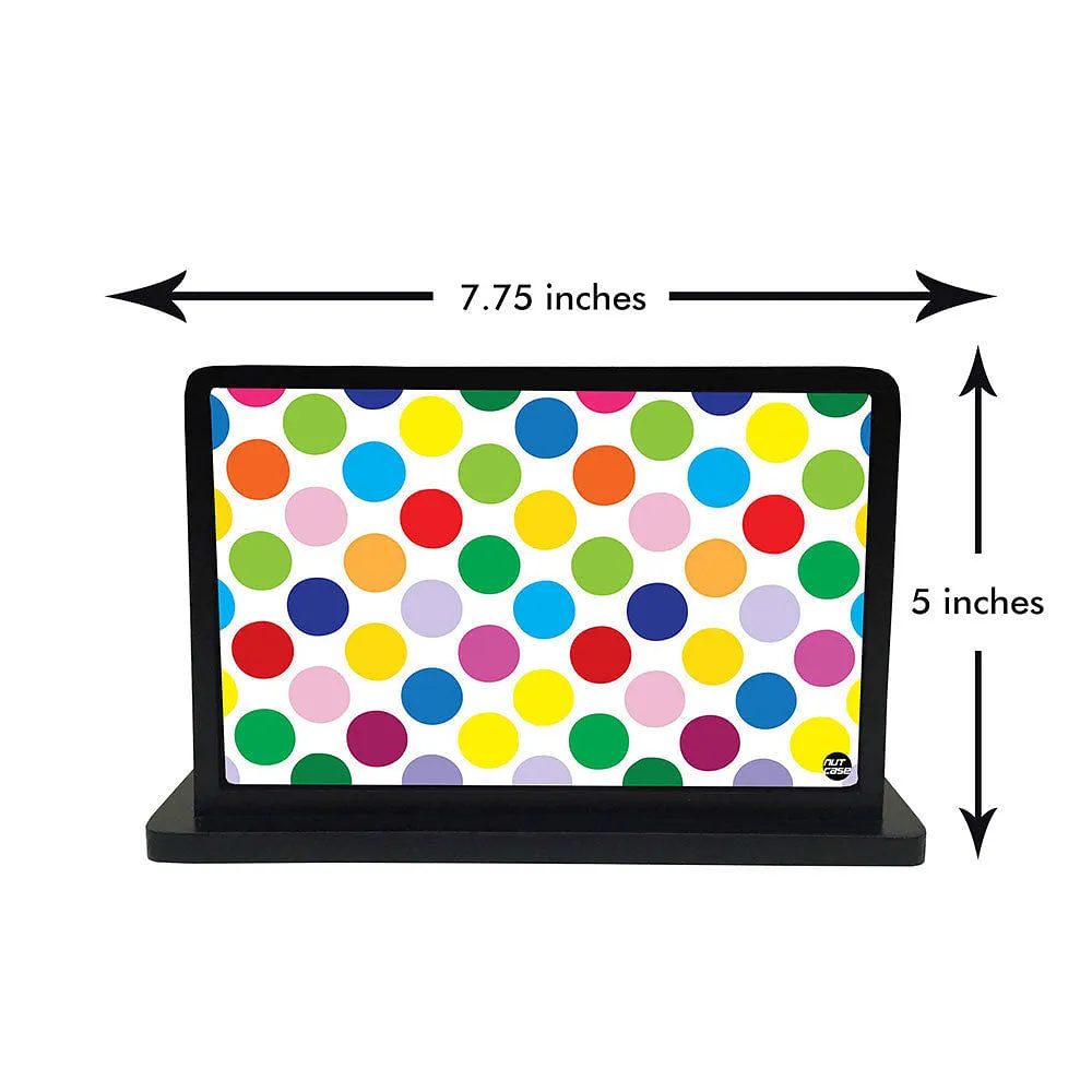 Tissue Holder Paper Napkin Stand - Colorful Dots