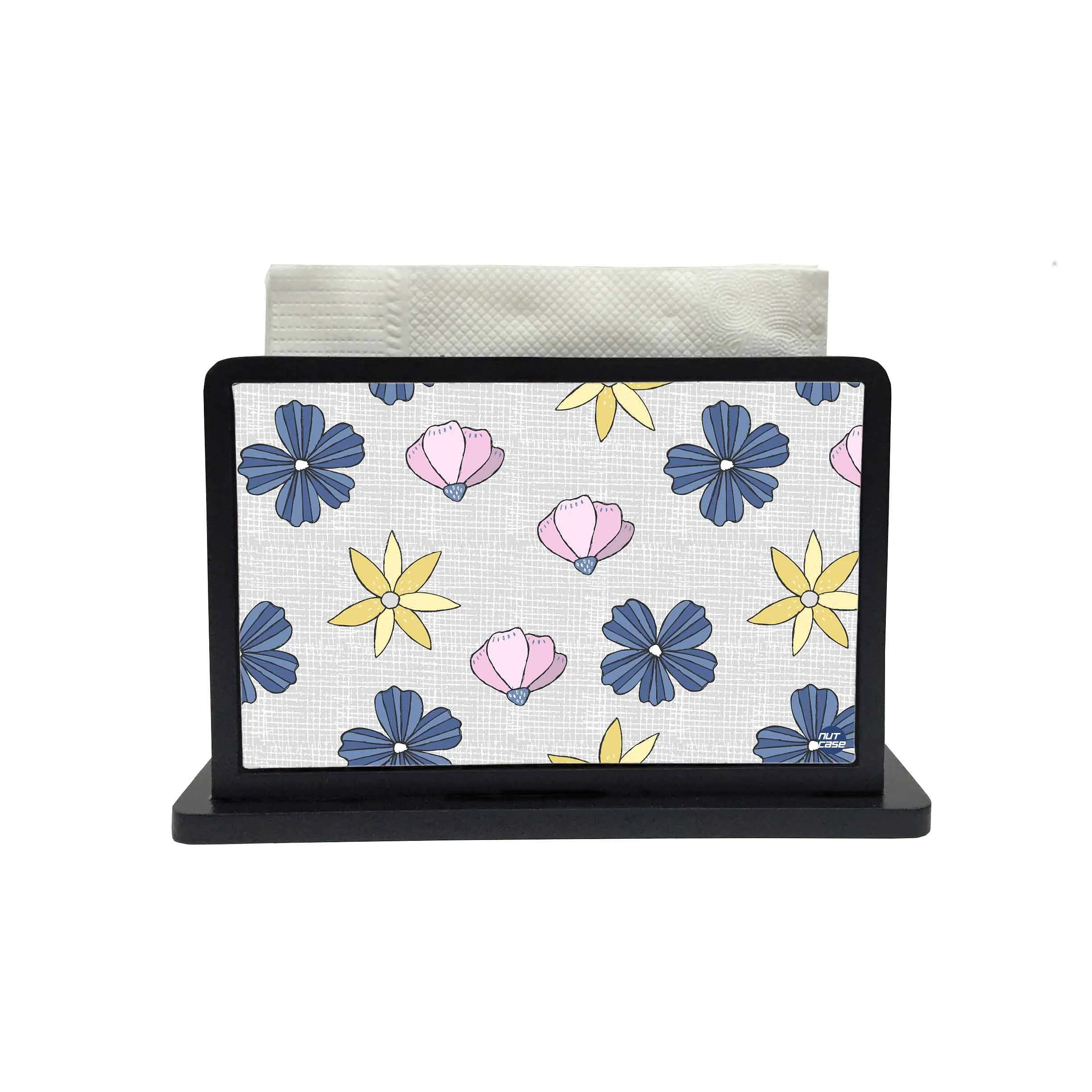 Tissue Holder Paper Napkin Stand -  FLOWER PETALS