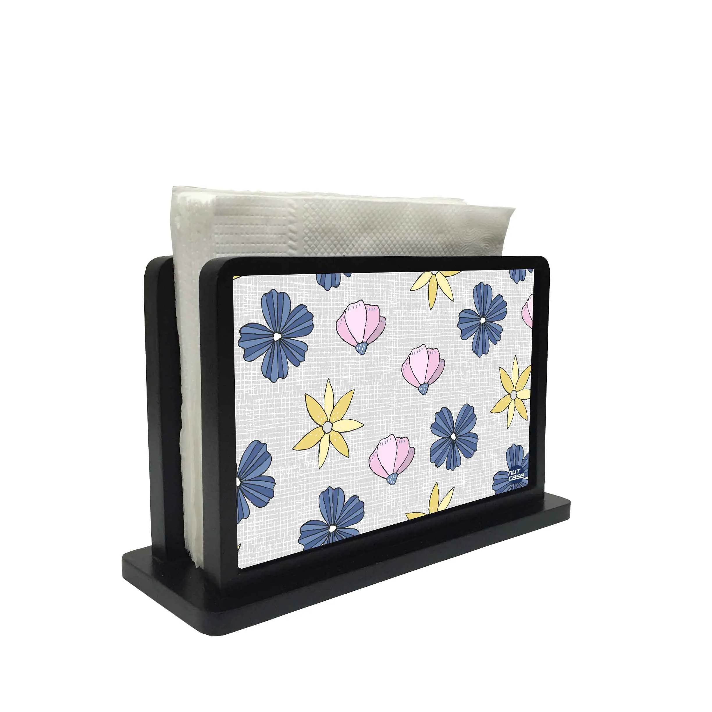Tissue Holder Paper Napkin Stand -  FLOWER PETALS