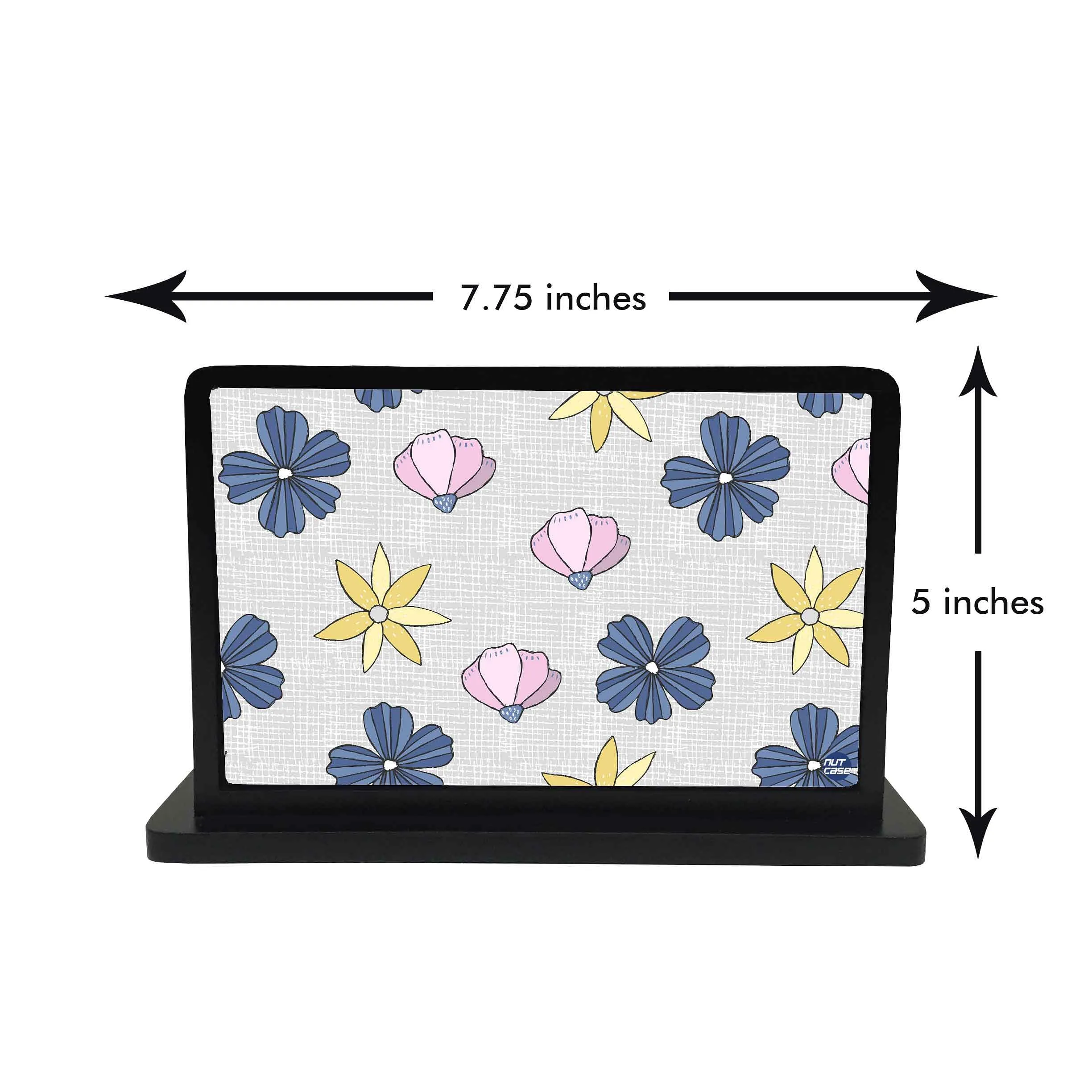 Tissue Holder Paper Napkin Stand -  FLOWER PETALS