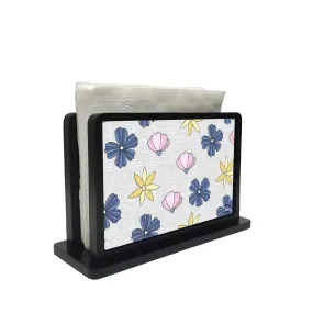 Tissue Holder Paper Napkin Stand -  FLOWER PETALS
