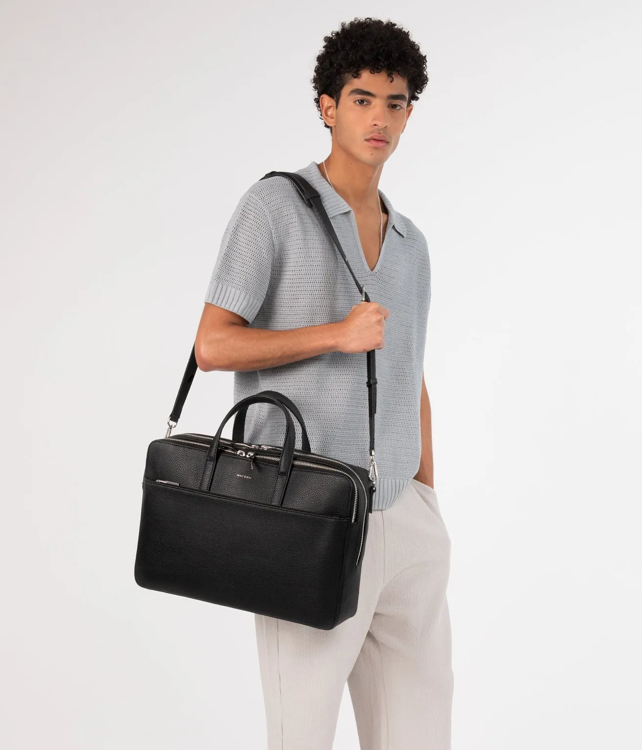 TOM Vegan Briefcase - Purity
