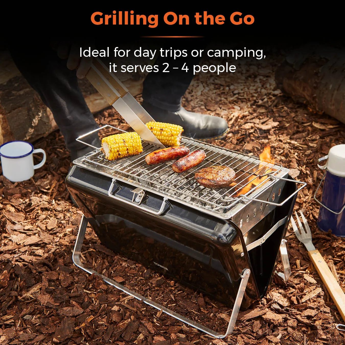 Tower BBQ Day Tripper - Black