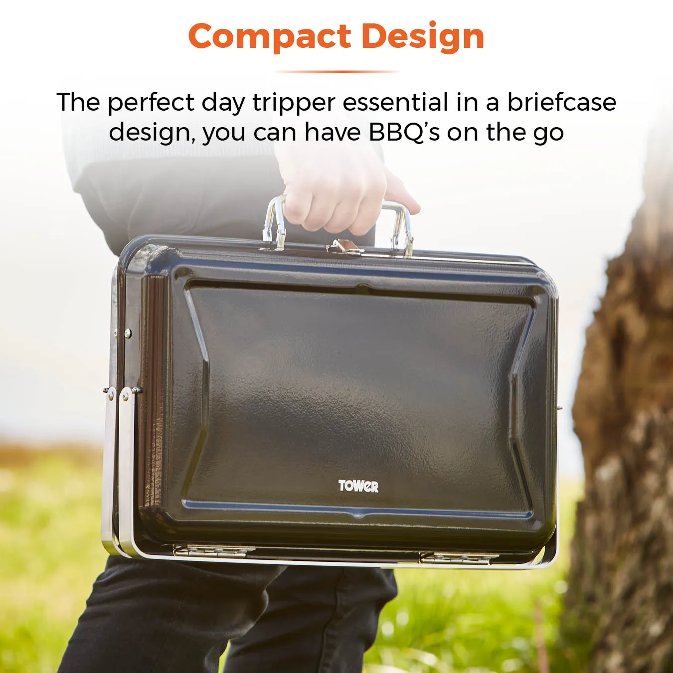 Tower BBQ Day Tripper - Black