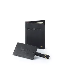 Travel Gift Sets - Classic Leather Black