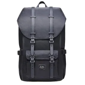 Travel Laptop Backpack, Outdoor Rucksack, School backpack Fits 15.6" Laptop(Black)
