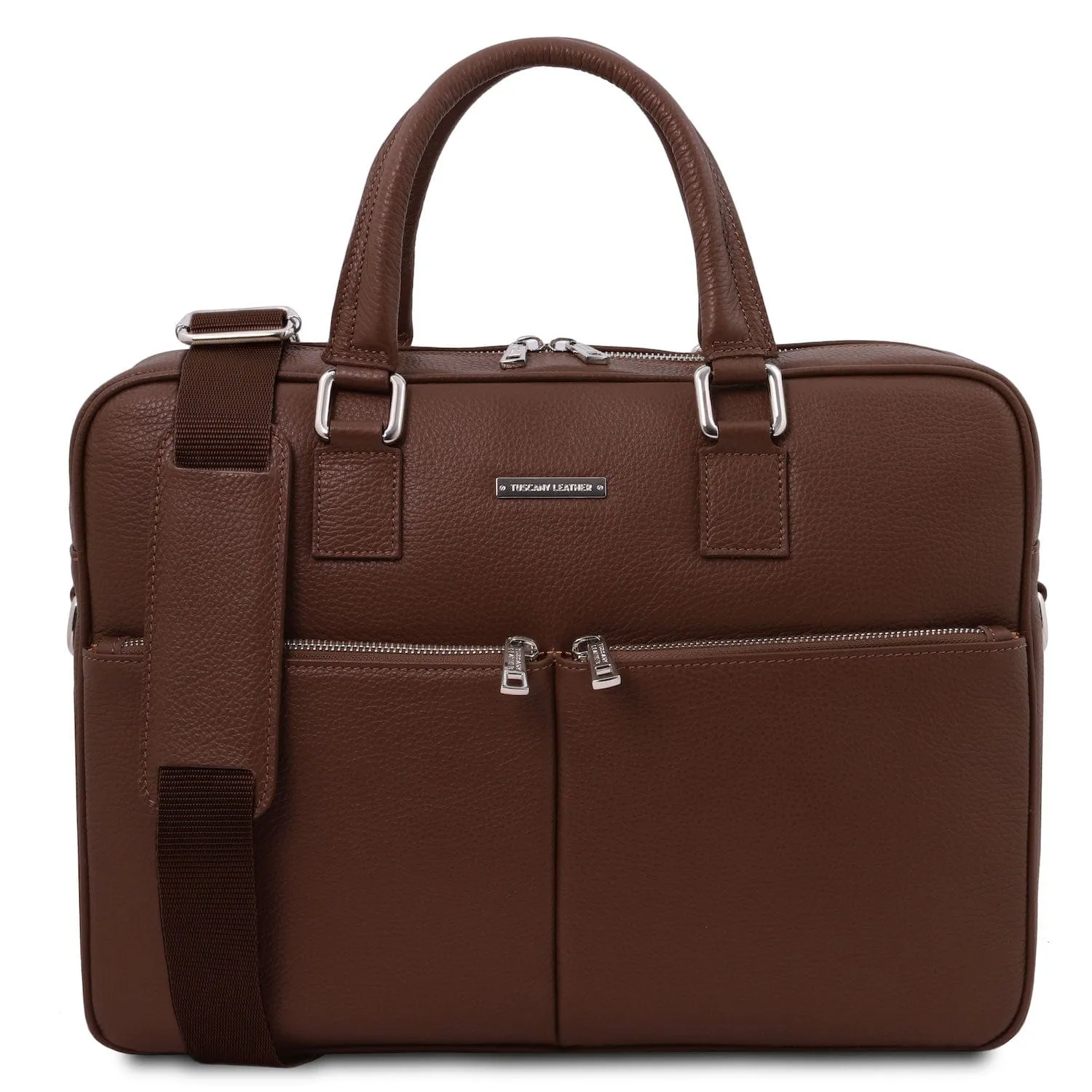 Treviso - Leather laptop briefcase | TL141986