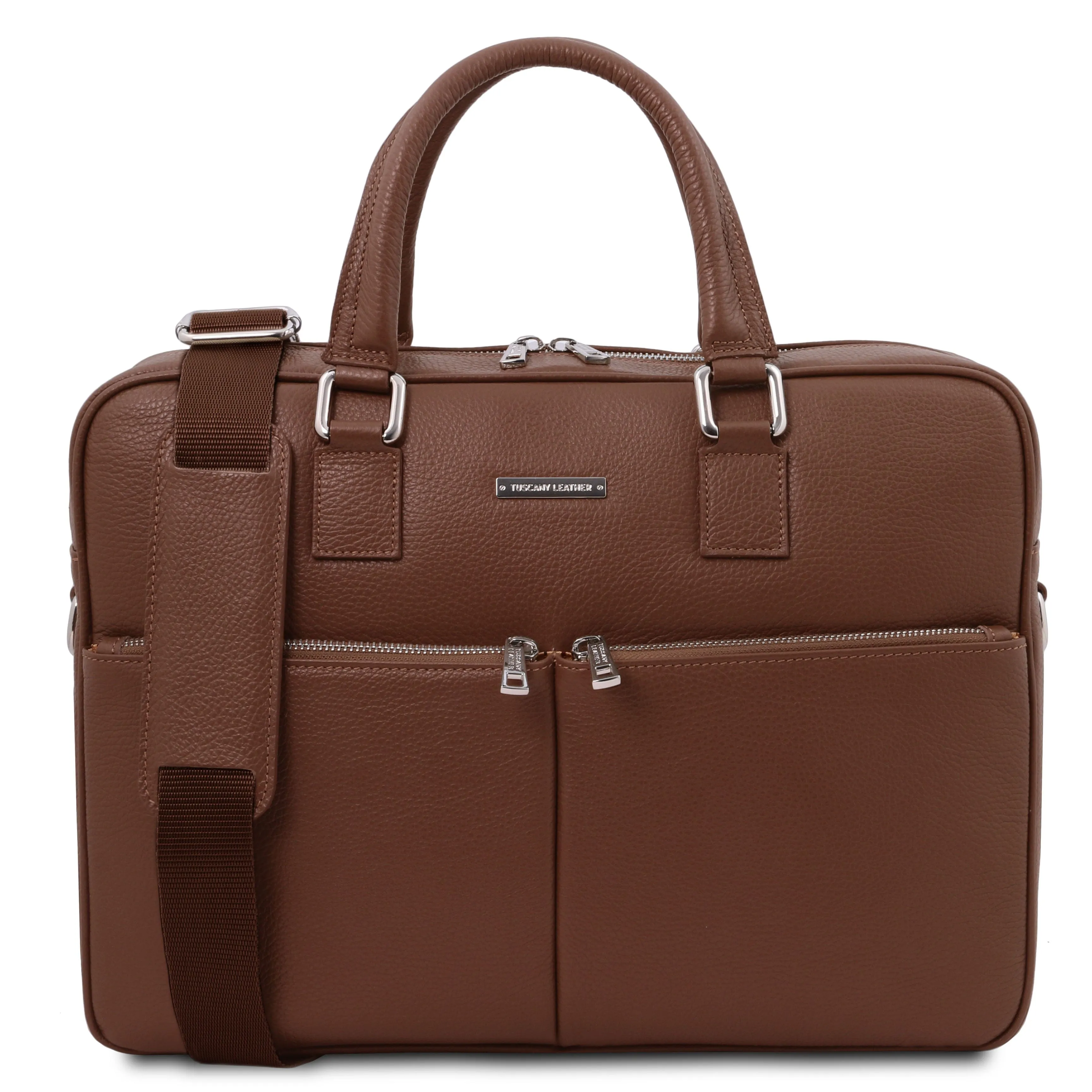 Treviso - Leather laptop briefcase | TL141986