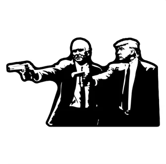 Trump Fiction Cut-Out