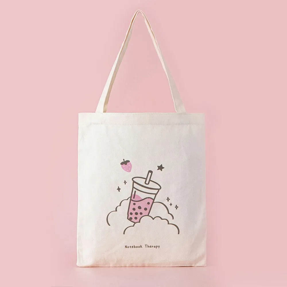 Tsuki ‘Ichigo’ Boba Tote Bag ☾