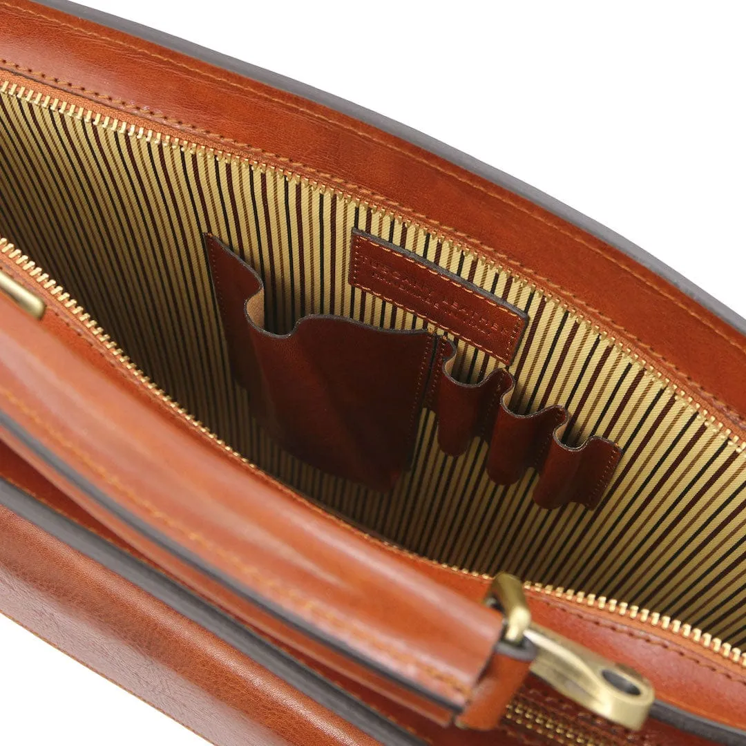 Venezia - Leather briefcase 2 compartments | TL141268