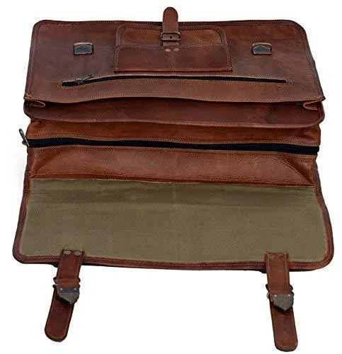 Vintage Brown Leather Bag