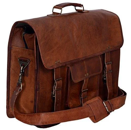Vintage Brown Leather Bag