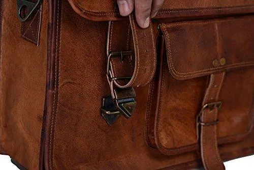 Vintage Brown Leather Bag